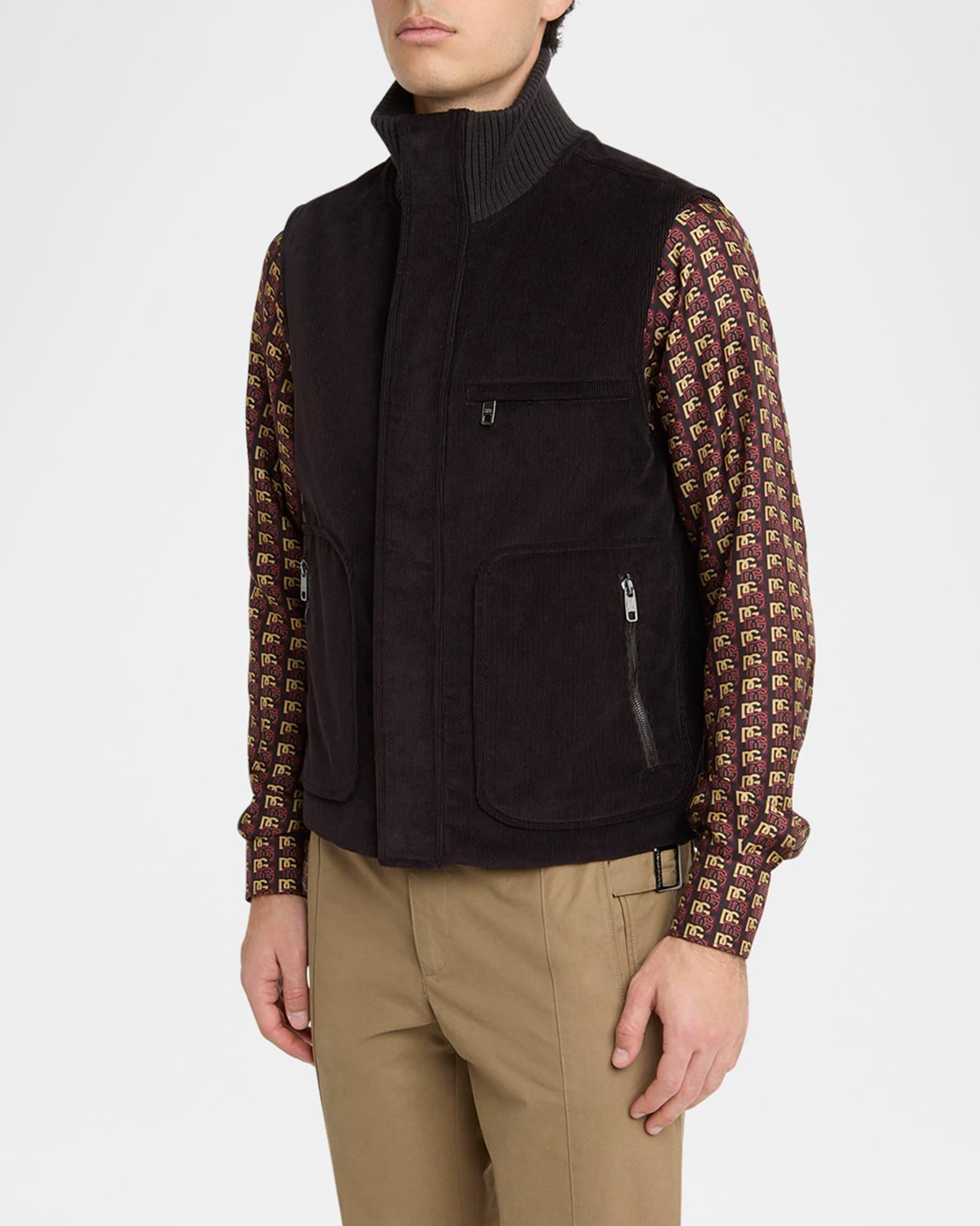 Men's Corduroy Pocket Vest Product Image