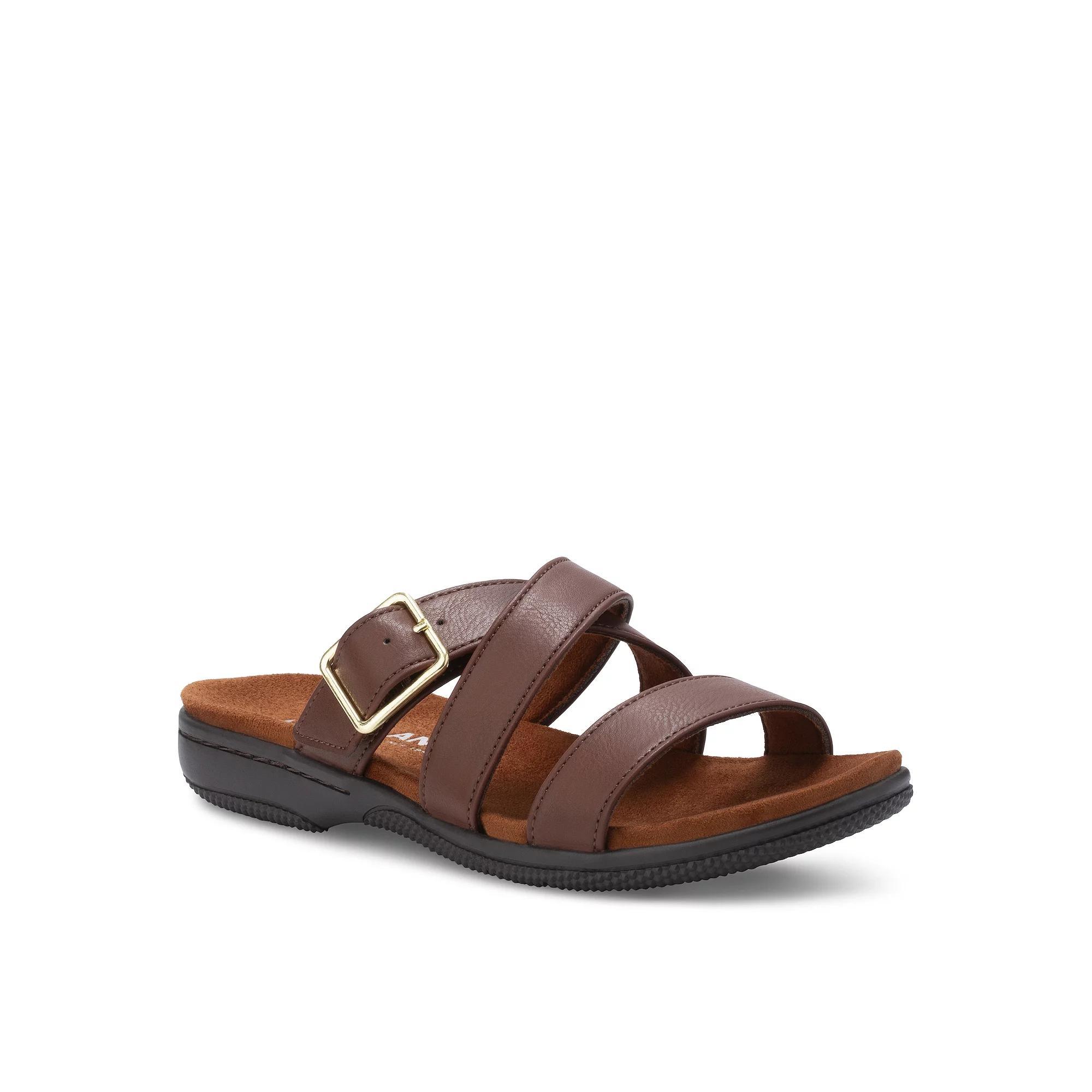 Eastland Sanibel Womens Sandals Dark Brown Product Image