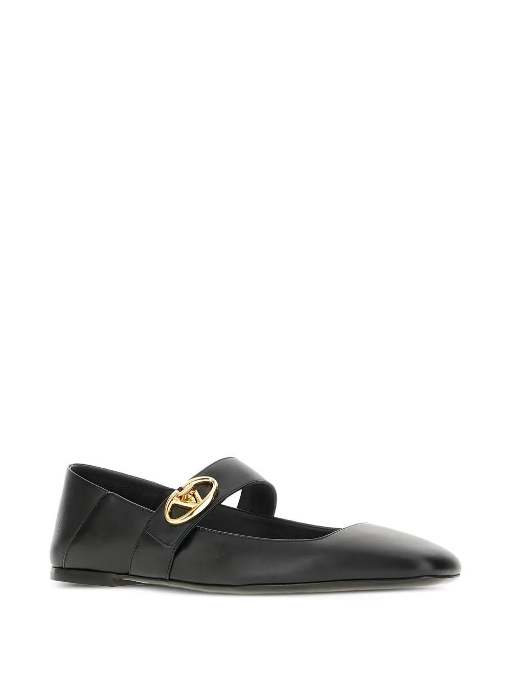 VLogo Locker Mary-Jane ballerina shoes Product Image
