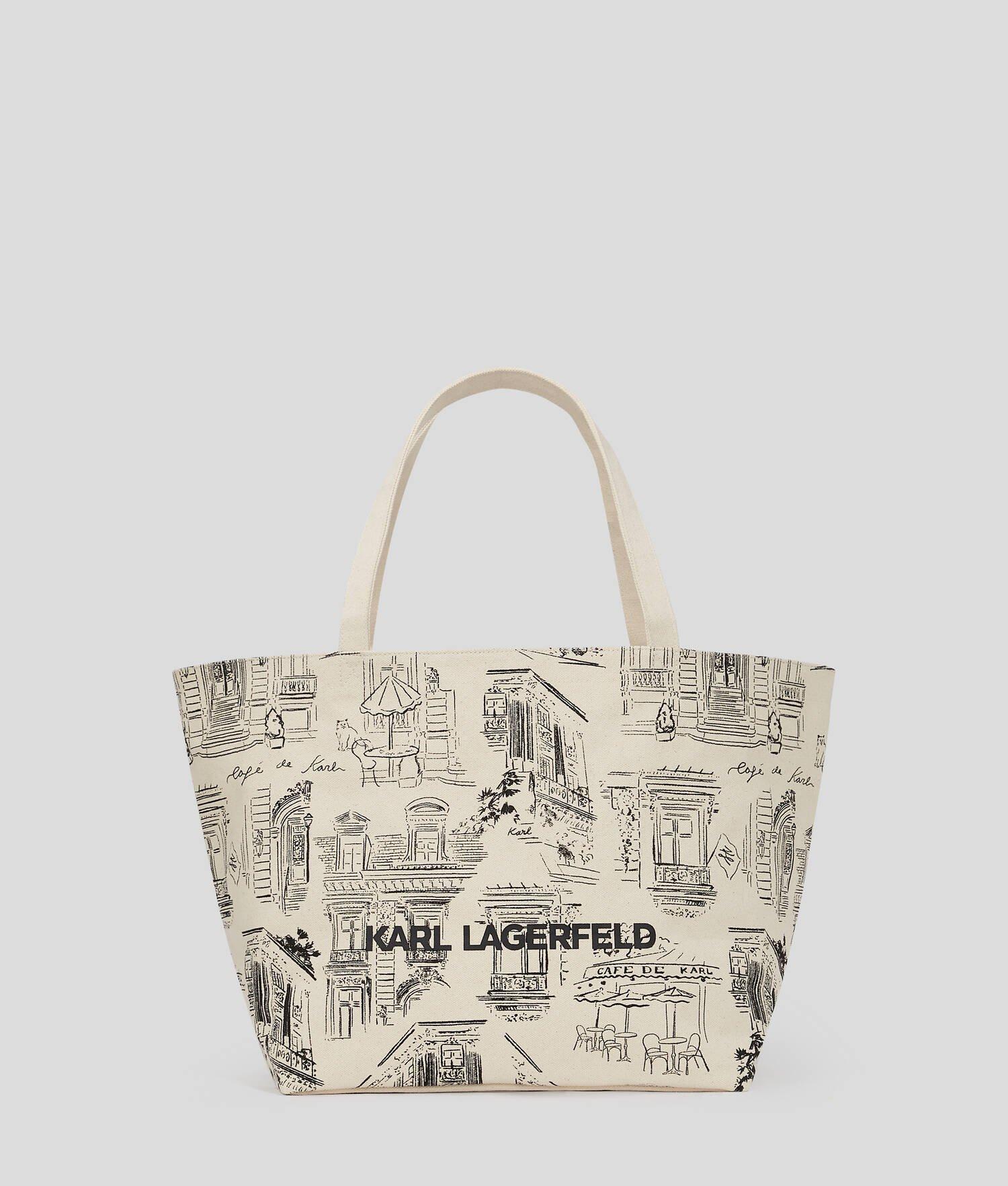 KL X JORGE PARRA ALL-OVER PRINT SHOPPER Product Image