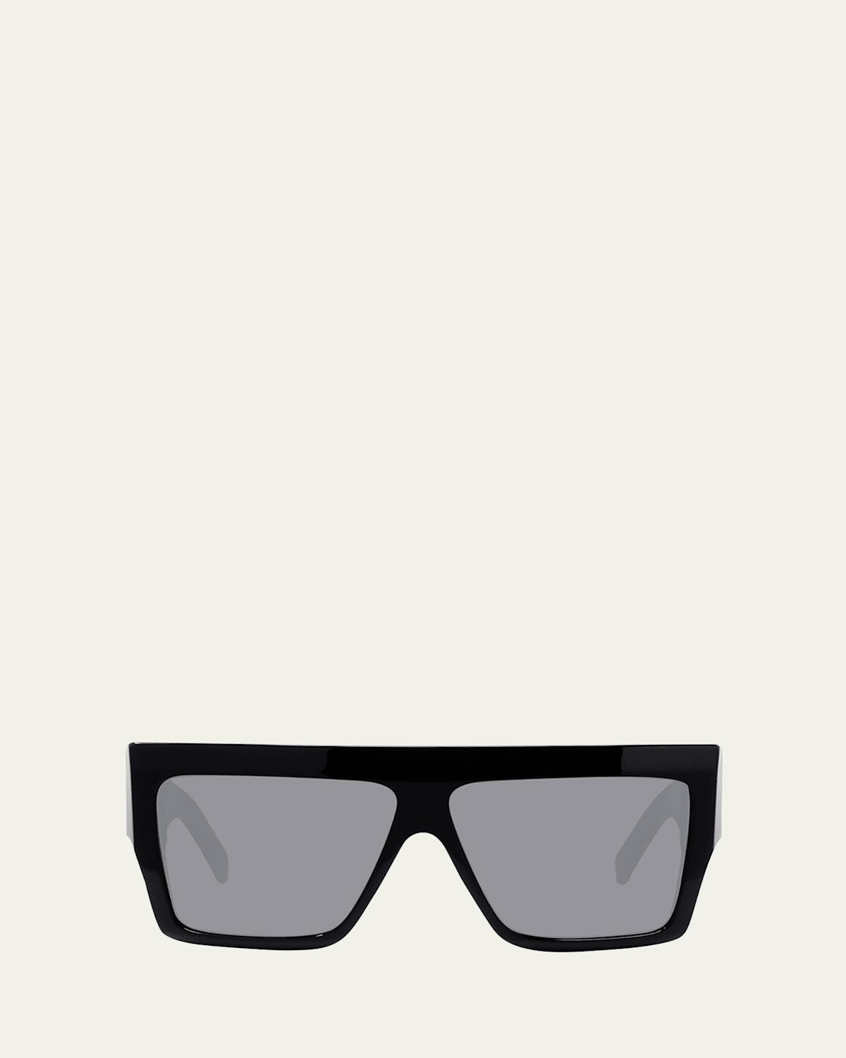Chunky Rectangle Acetate Sunglasses Product Image