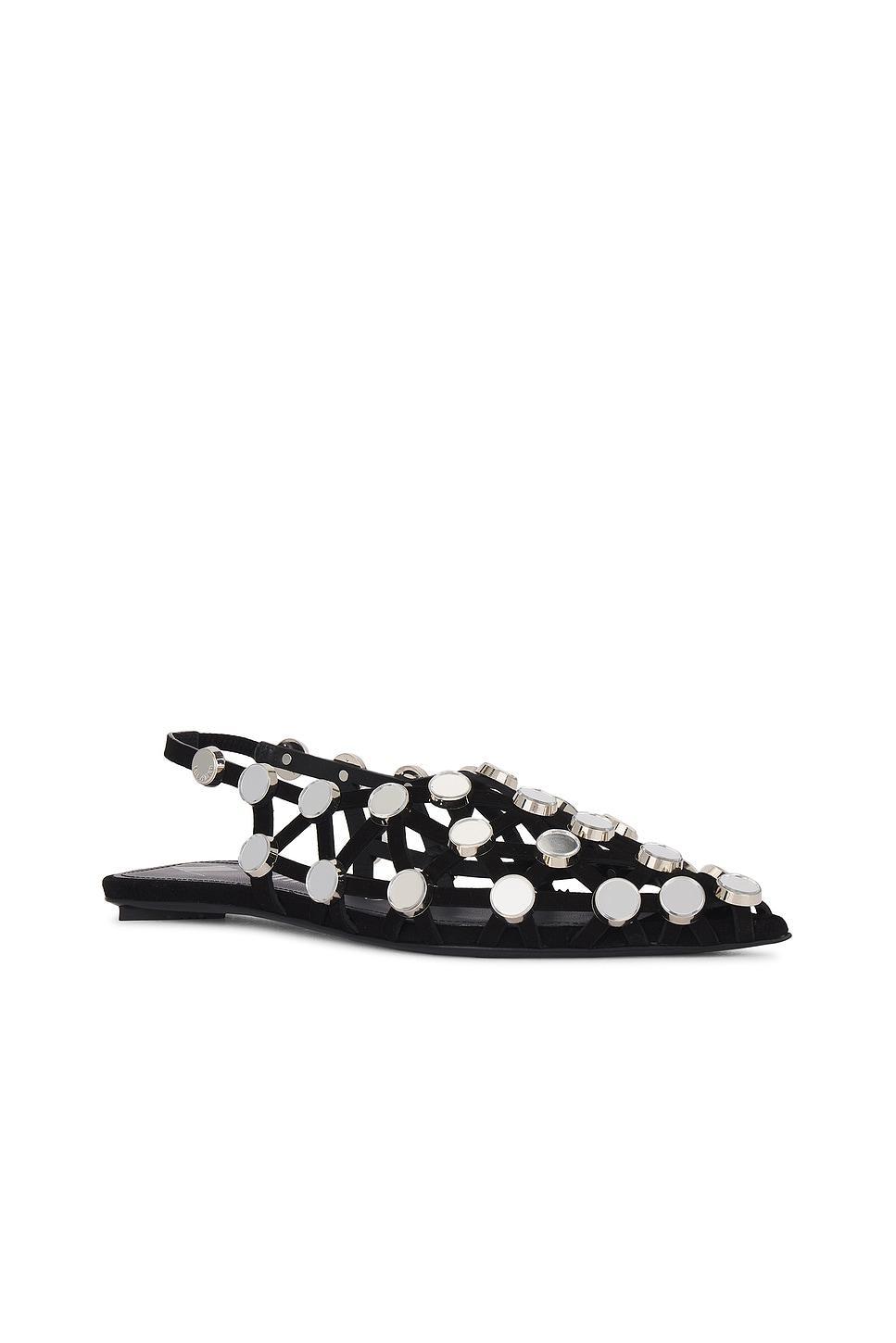 Grid Ballerina Flat THE ATTICO Product Image