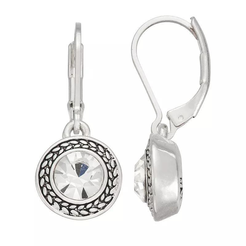 Napier Drop Earrings, Women's, White Product Image