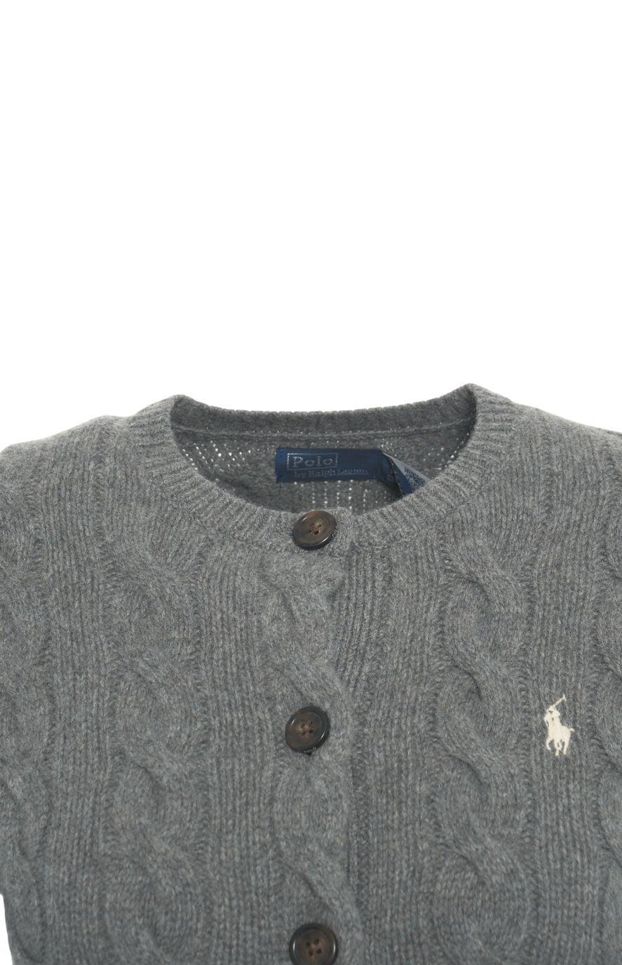 Cardigan with cable knit pattern Product Image