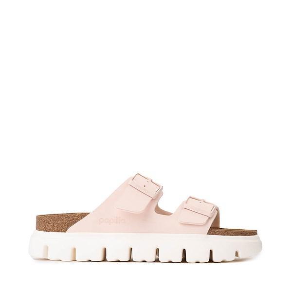 Womens Papillio by Birkenstock® Arizona Chunky Slide Sandal - Light Rose Product Image