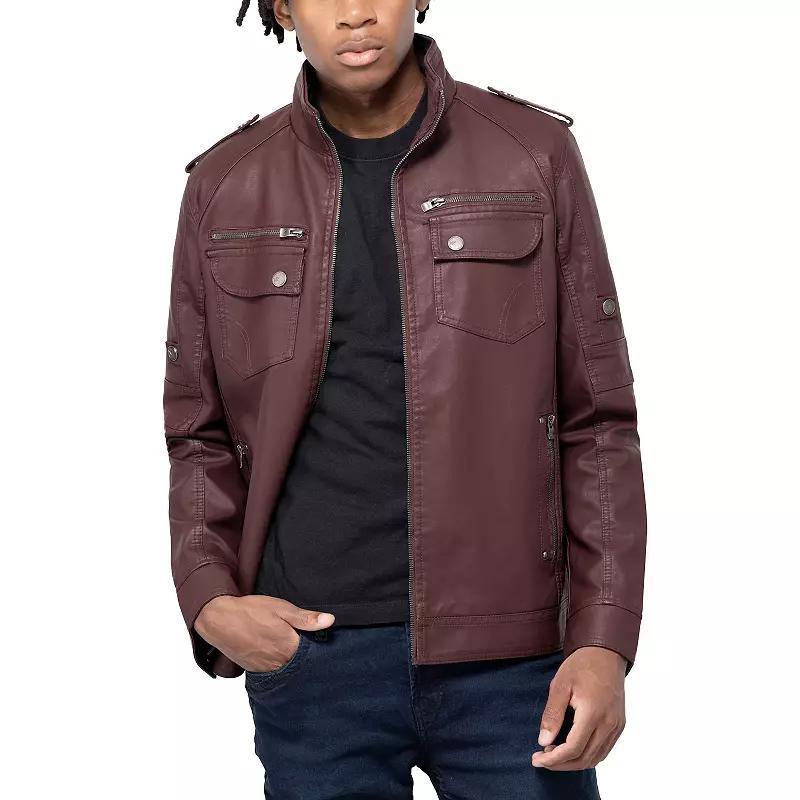 Mens Xray Utility Jacket Red Product Image