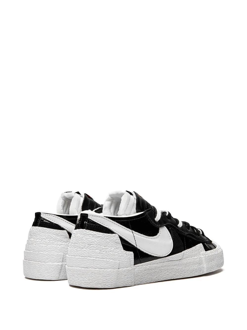 x sacai Blazer Low "Black Patent Leather" sneakers Product Image