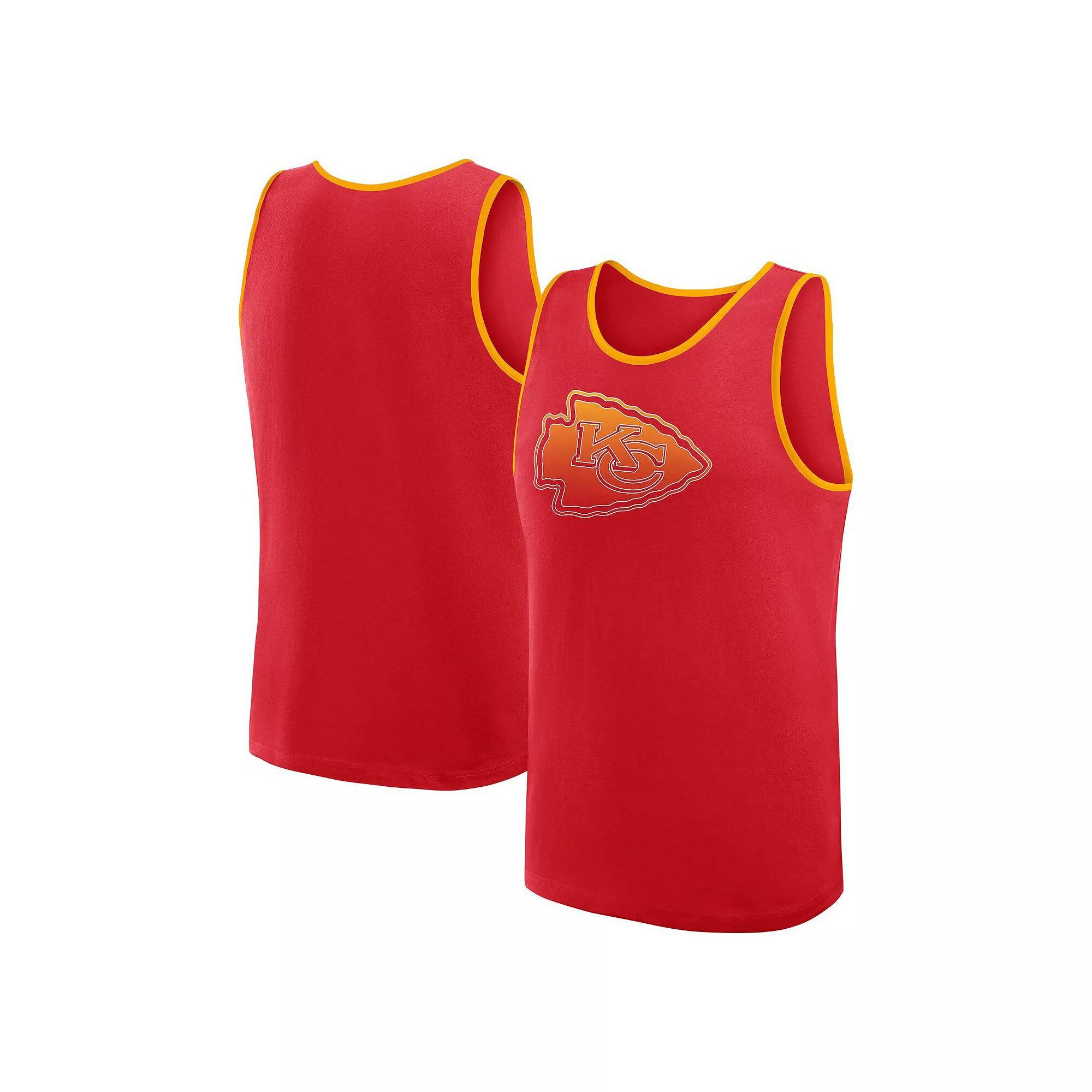 Men's Fanatics  Red Kansas City Chiefs Unmatched Success Tank Top, Size: XLT Product Image