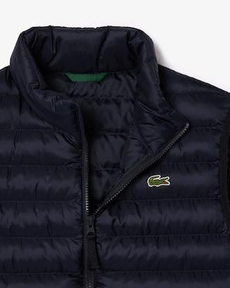 Water-Repellent Puffed Vest Product Image