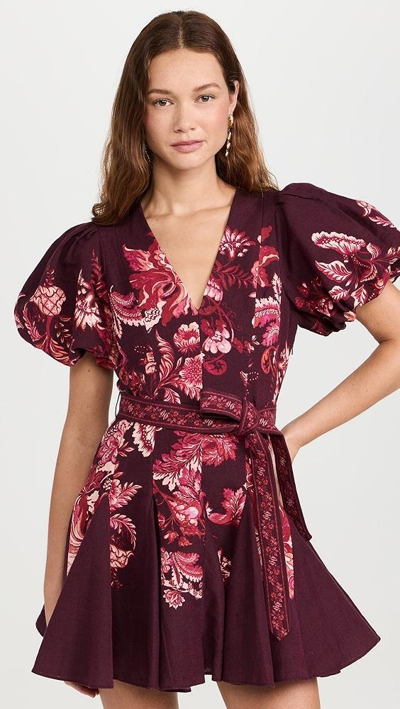 Hemant and Nandita Short Dress With Belt | Shopbop Product Image