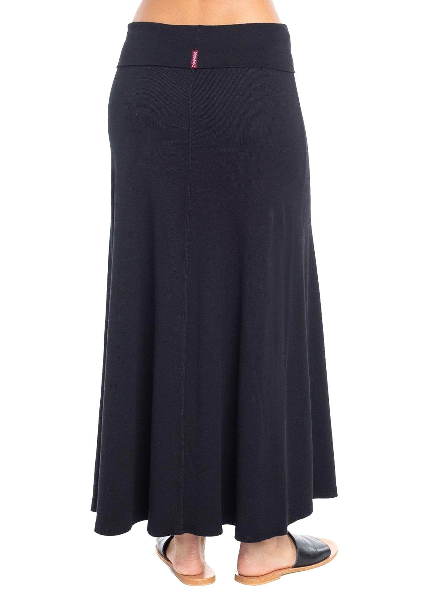 Hard Tail Ribbed Rolldown Sweep Skirt CS-103 Product Image