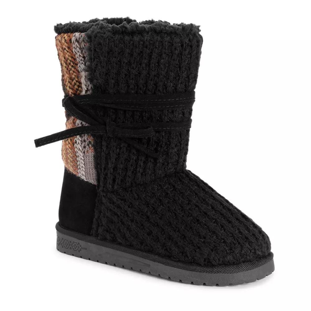 Essentials by MUK LUKS Clementine Women's Winter Boots, Size: 10, Black Plaid Product Image