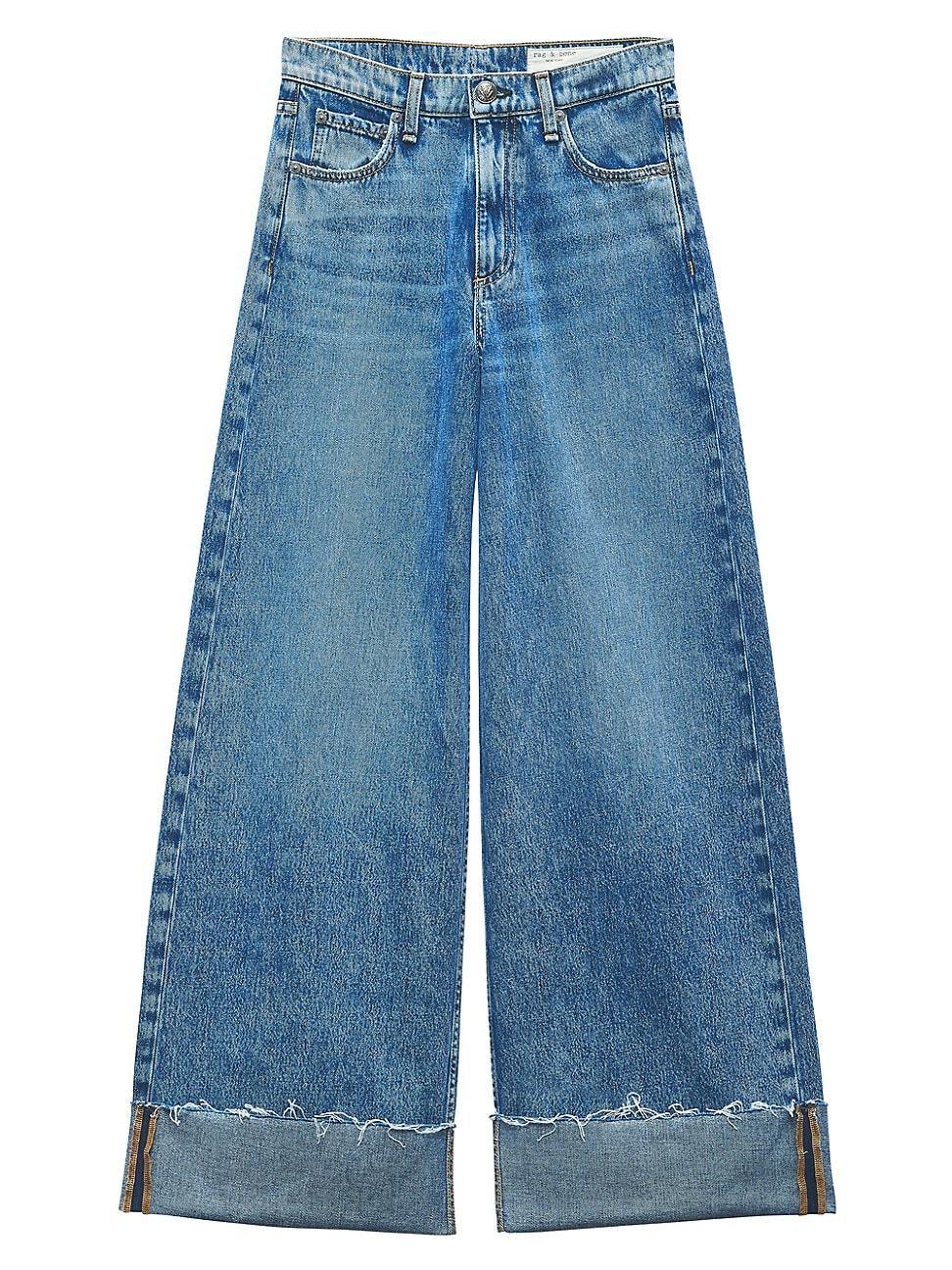 rag & bone High Rise Sofie Cropped Jeans in Pebbles Product Image