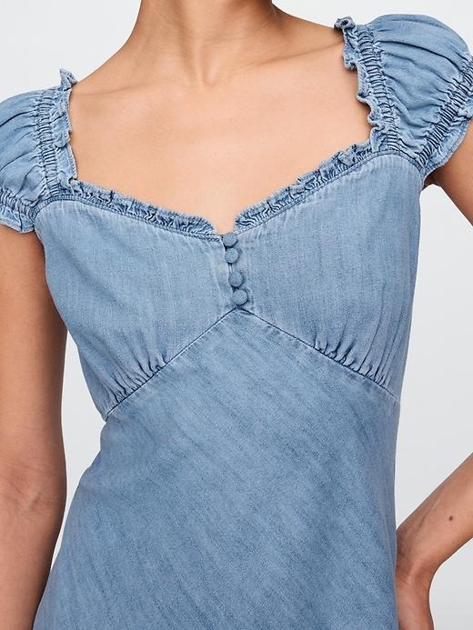 Denim Maxi Dress Product Image