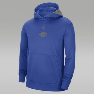 Mens Nike Heather Gray Oklahoma State Cowboys Team Basketball Spotlight Performance Pullover Hoodie Product Image