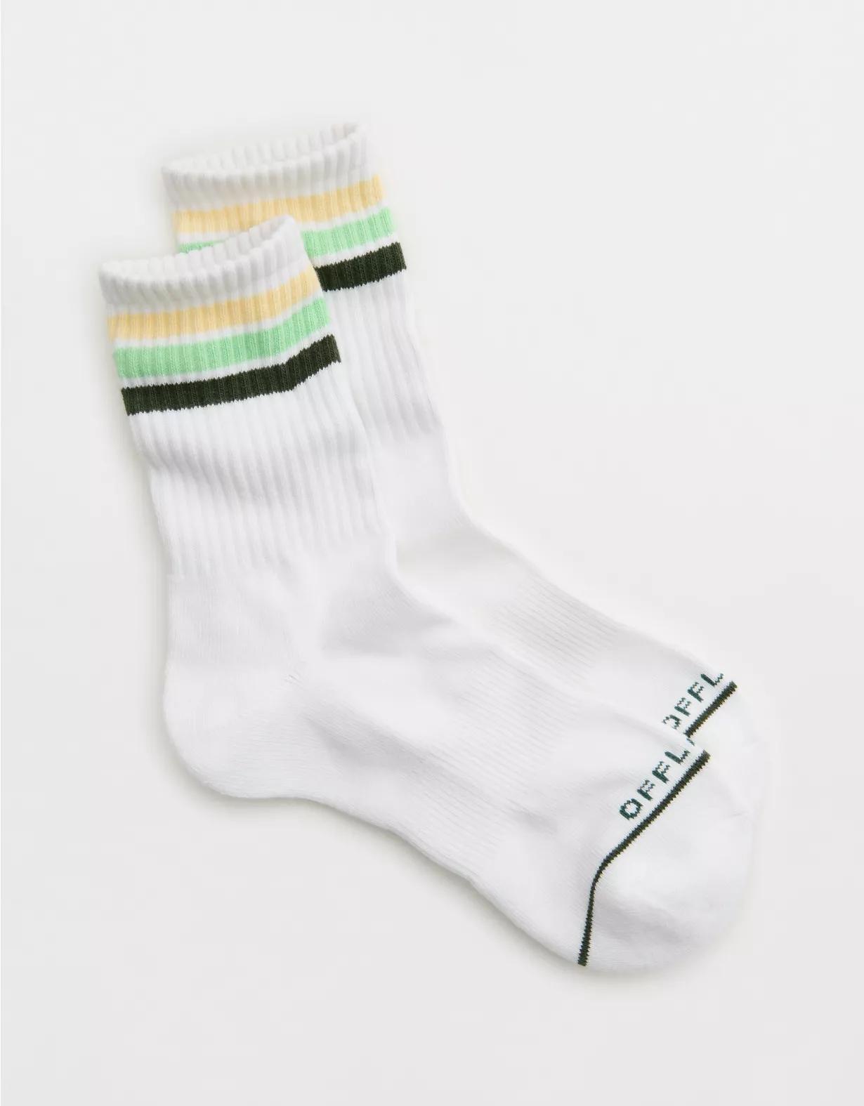 OFFLINE By Aerie Crew Socks Product Image
