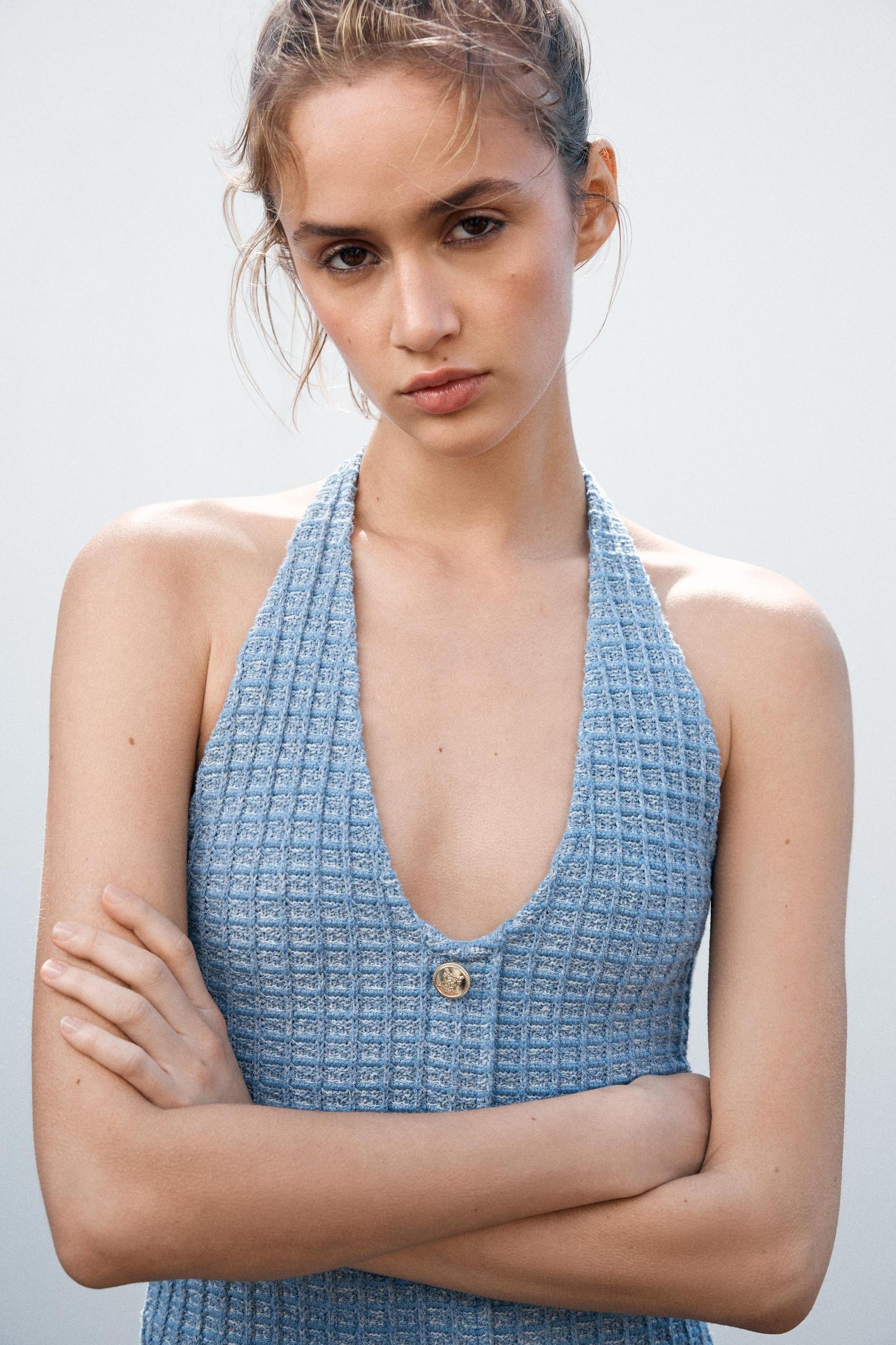 HALTER STRETCH DRESS Product Image