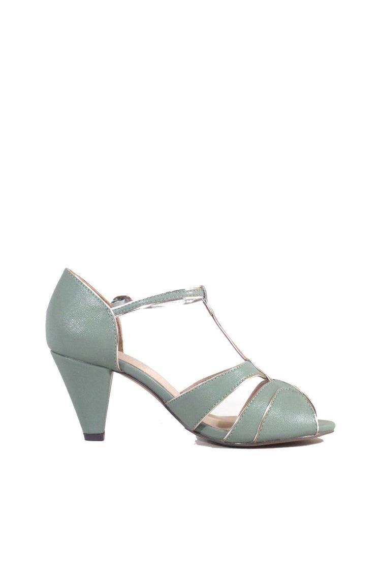 Penelope T-Strap Heels Product Image