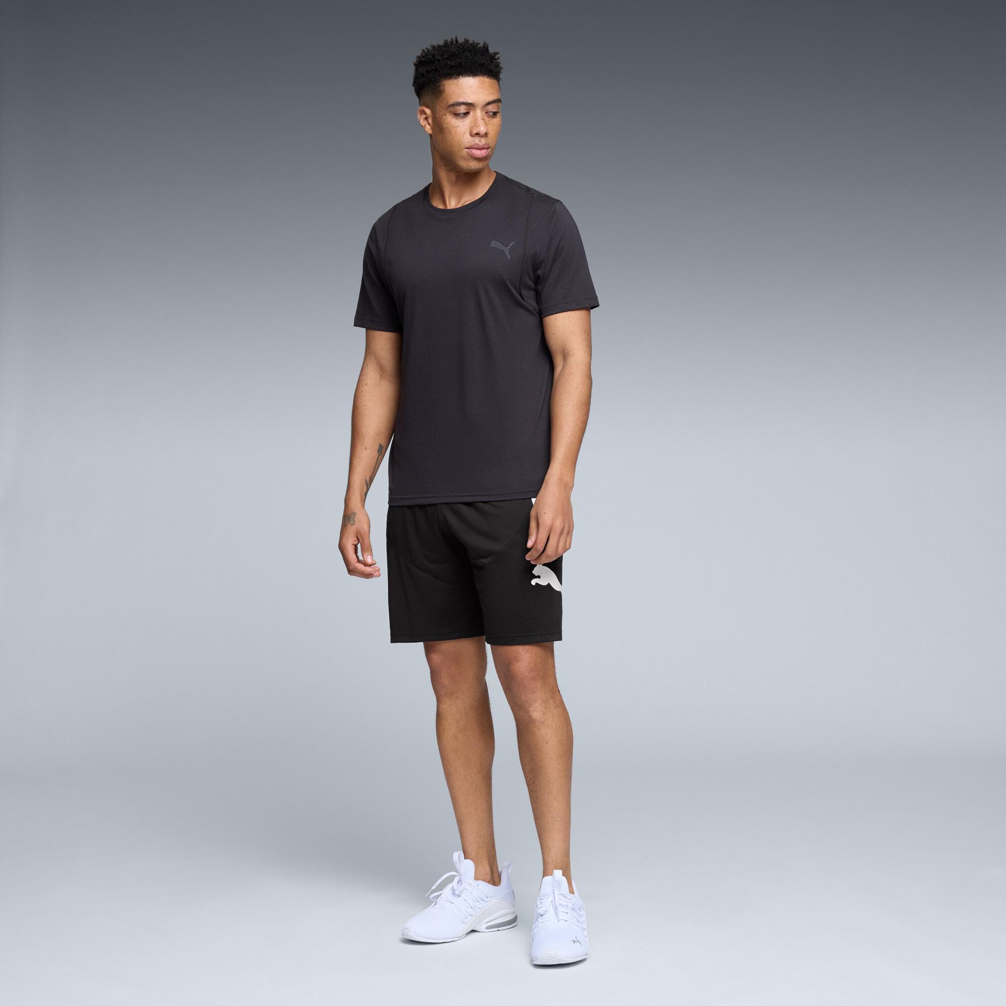 PUMA Train 10" Men's Shorts in Black/White Product Image