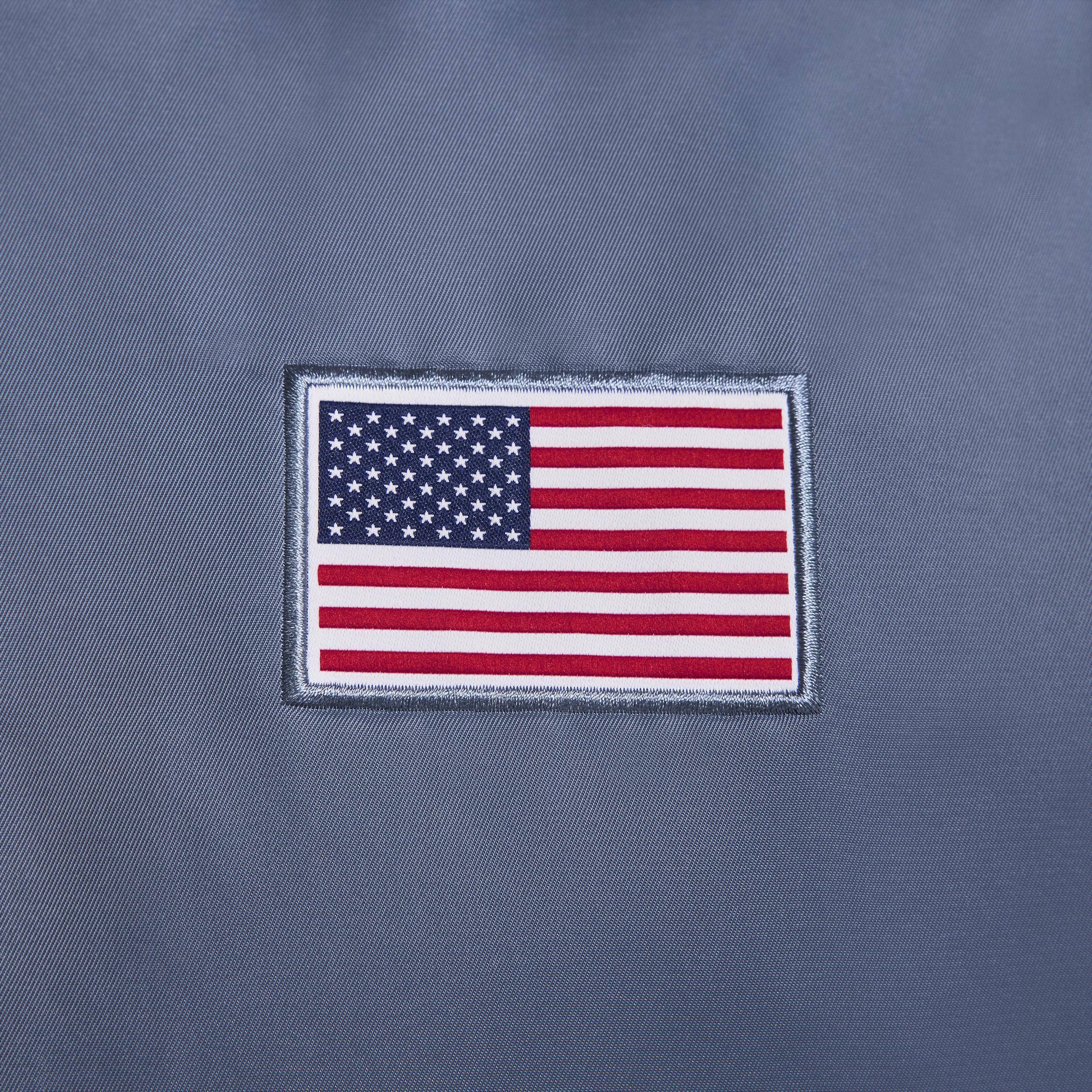 USA Dugout Nike Mens Breaking Satin Jacket Product Image