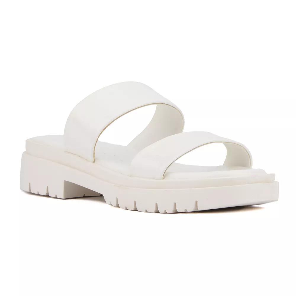 Olivia Miller Womens Tempting Platform Sandals Product Image