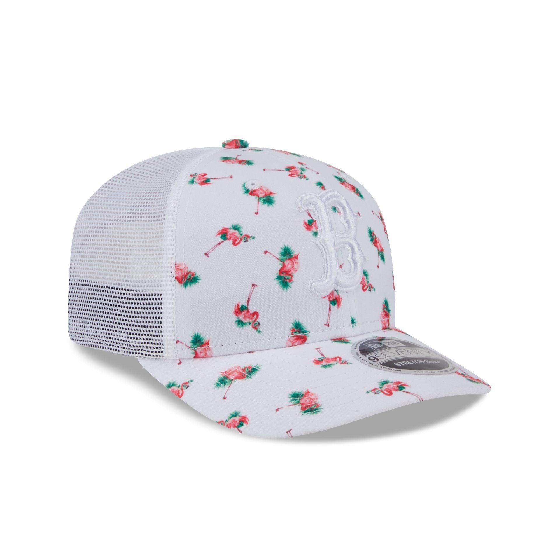 Boston Red Sox Pattern 9SEVENTY Trucker Hat Male Product Image