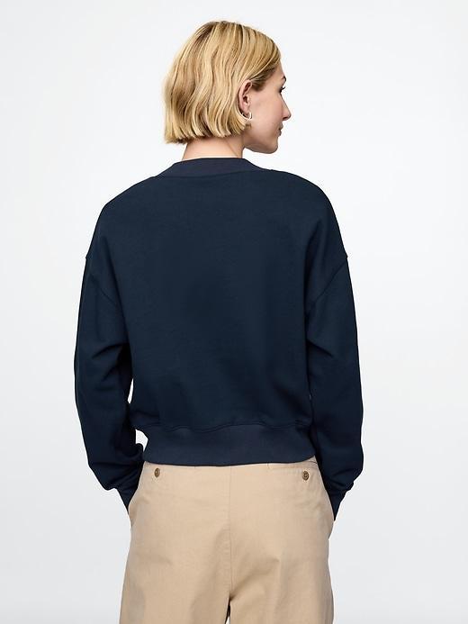 Heavyweight French Terry Cropped Sweatshirt Product Image