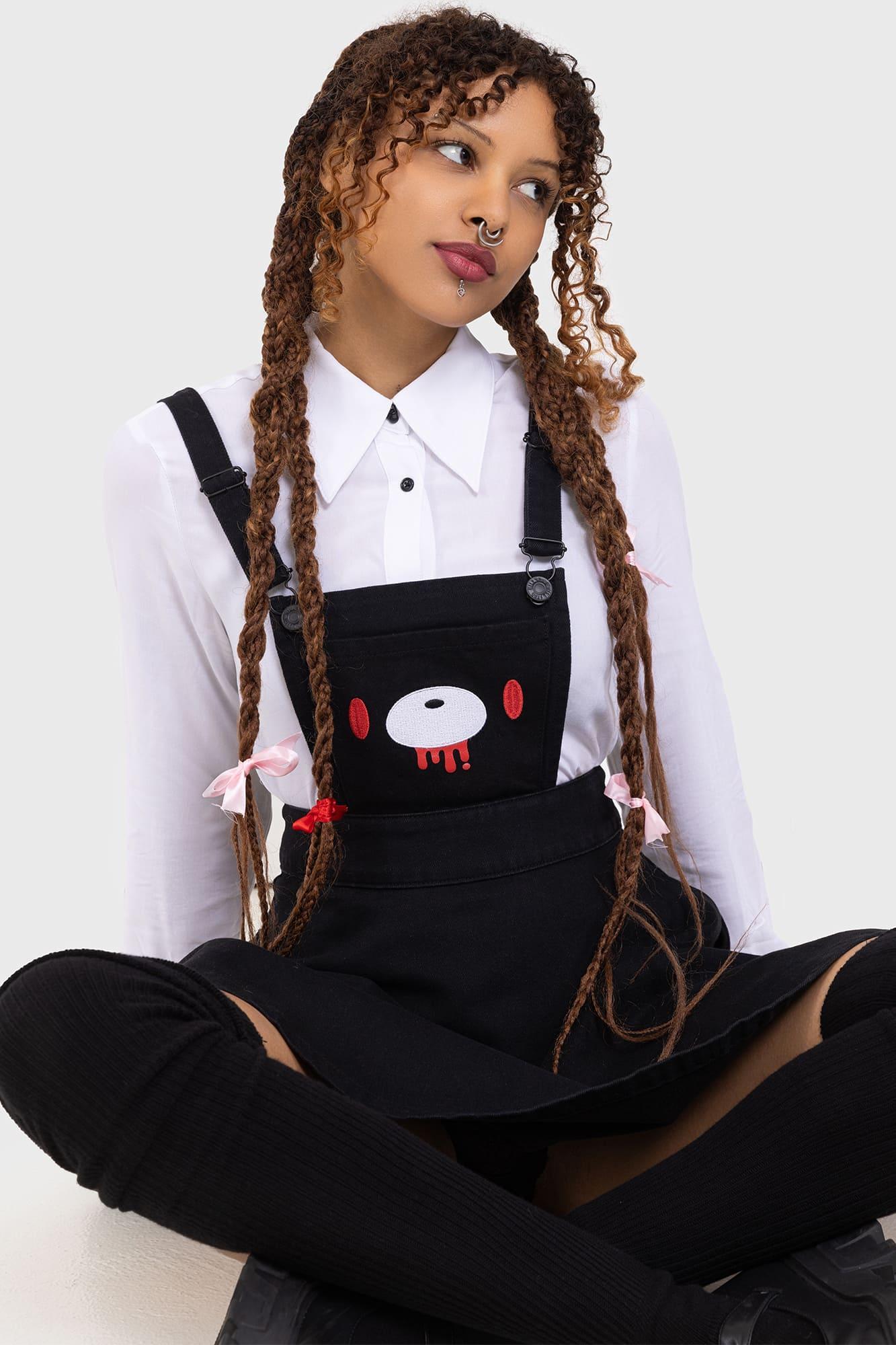 Naughty Grizzly Pinafore Dress Female Product Image