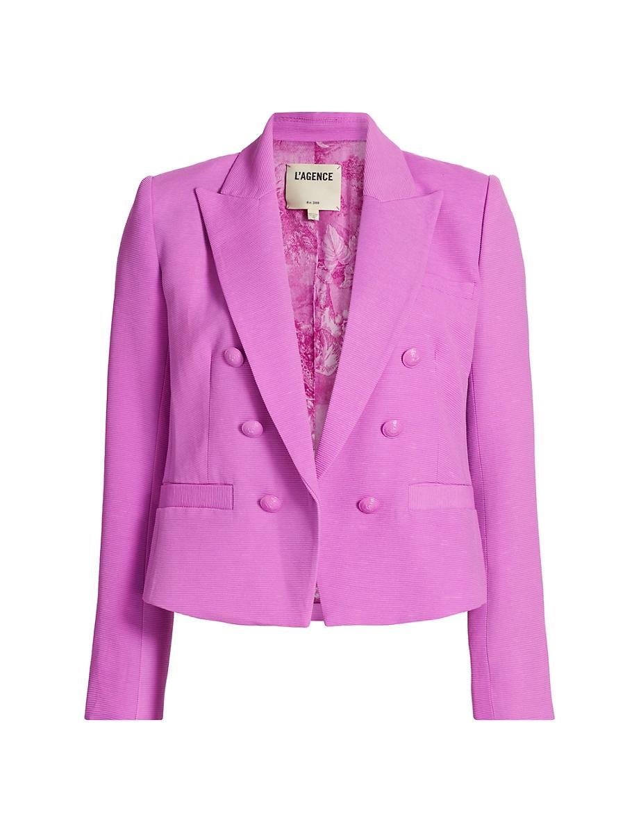 Womens Brooke Double-Breasted Blazer Product Image