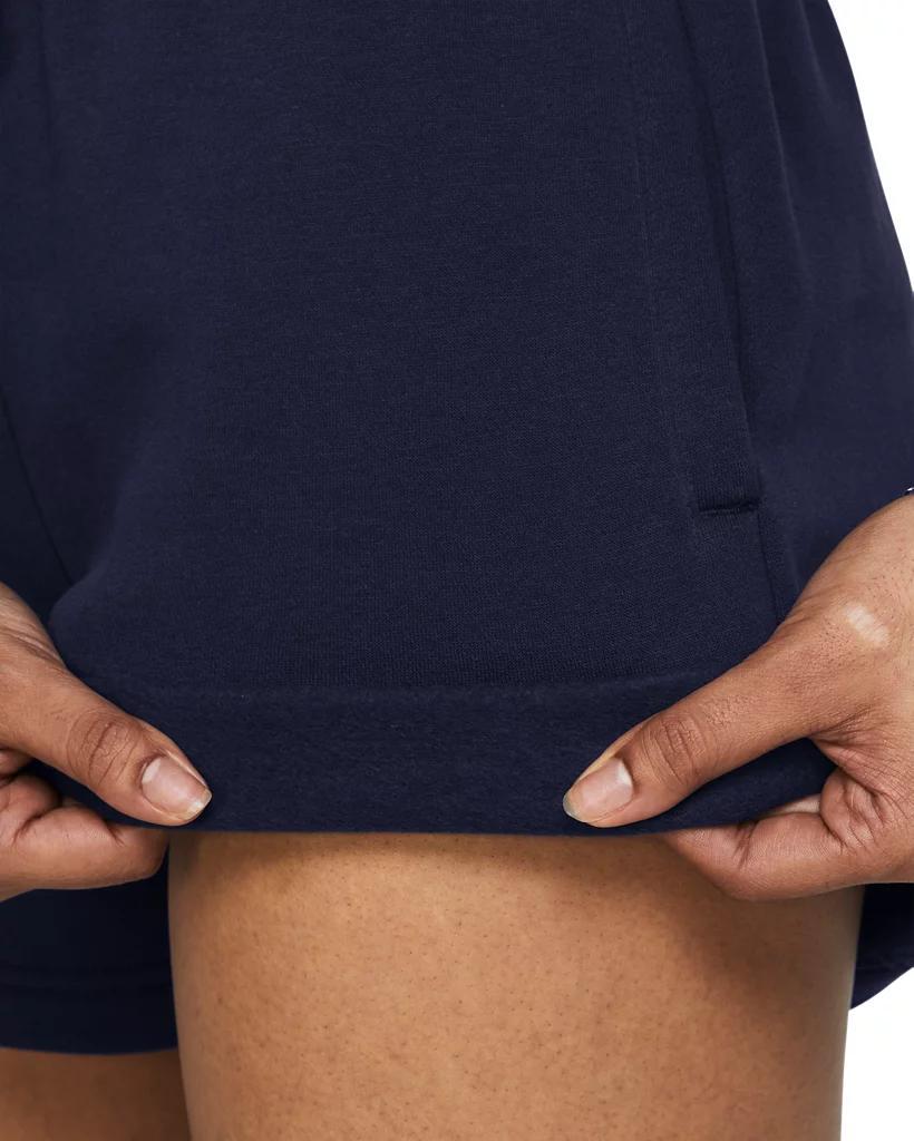 UA Rival Fleece Womens 3.5 Shorts Product Image