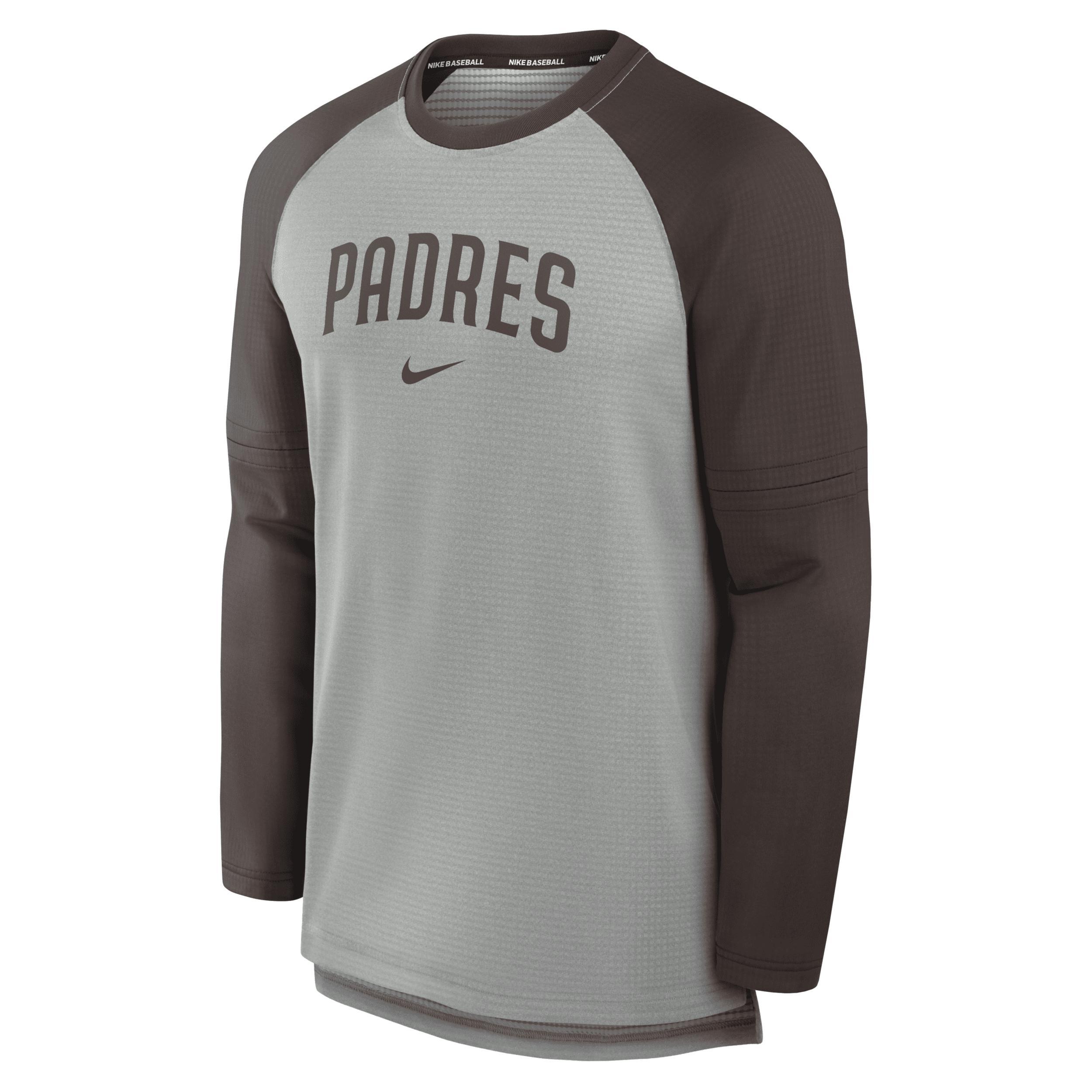 San Diego Padres Authentic Collection Game Time Nike Men's Breathe MLB Long-Sleeve T-Shirt Product Image