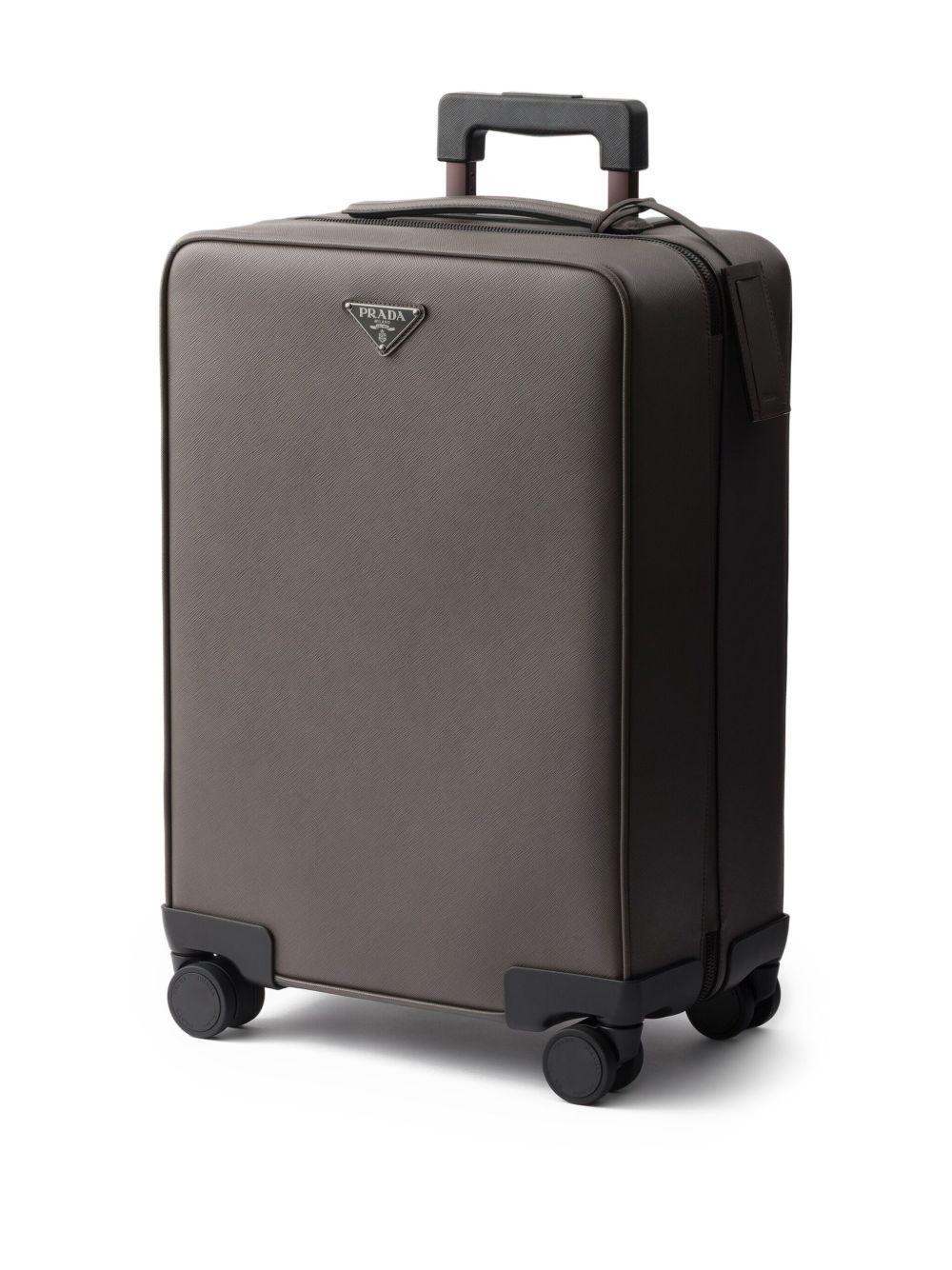 Saffiano leather cabin suitcase Product Image