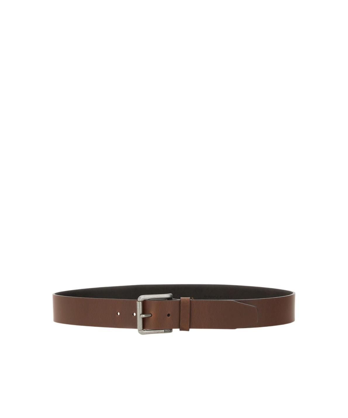 HUGO BOSS Brand Pin Buckle Belt In Brown Product Image