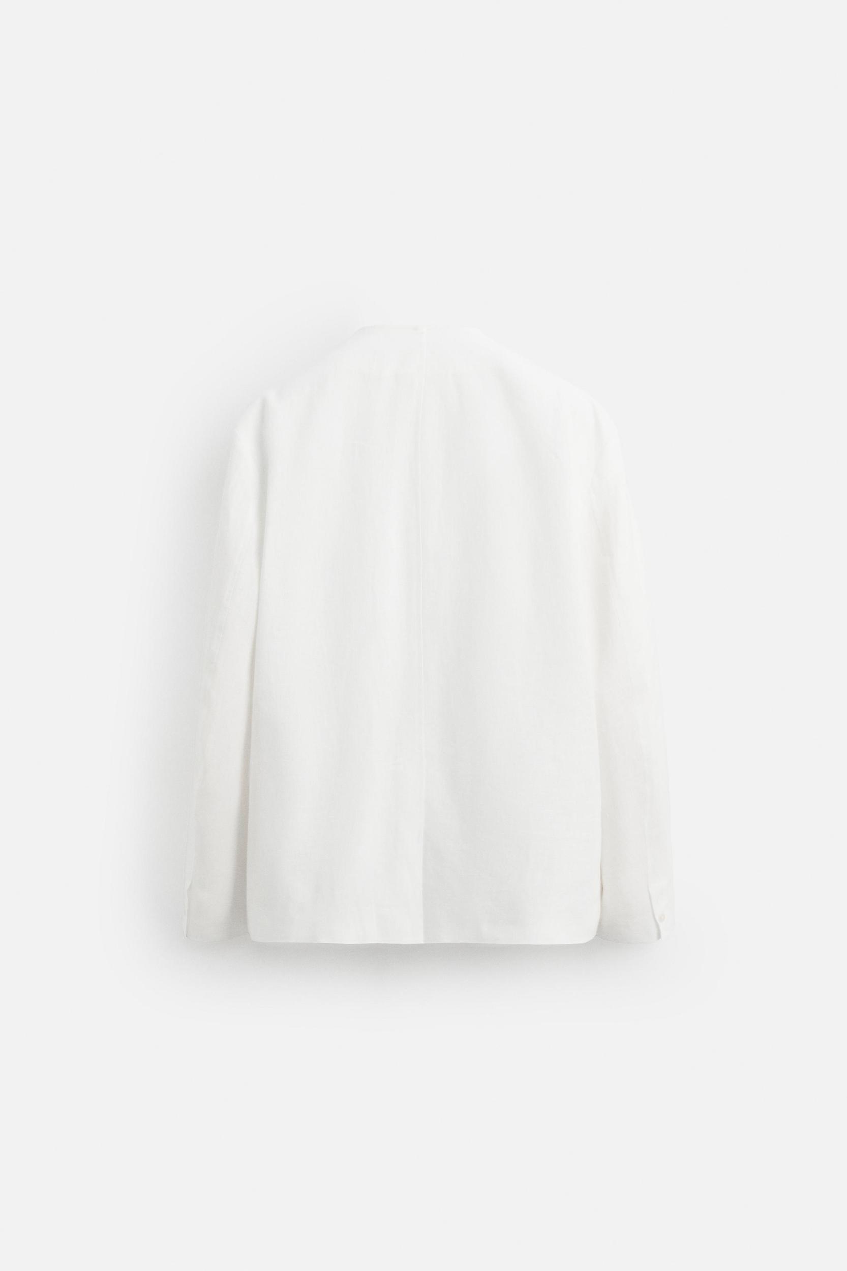 100% LINEN SUIT BLAZER Product Image