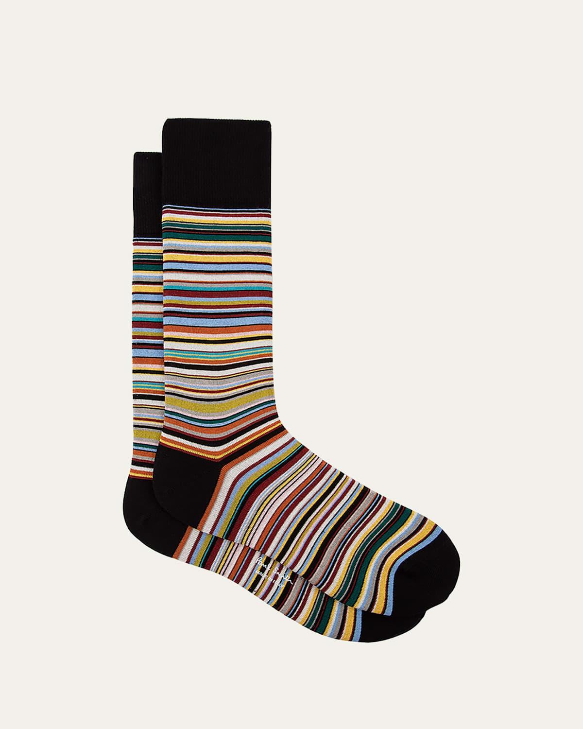 Paul Smith Signature Stripe Crew Socks Product Image