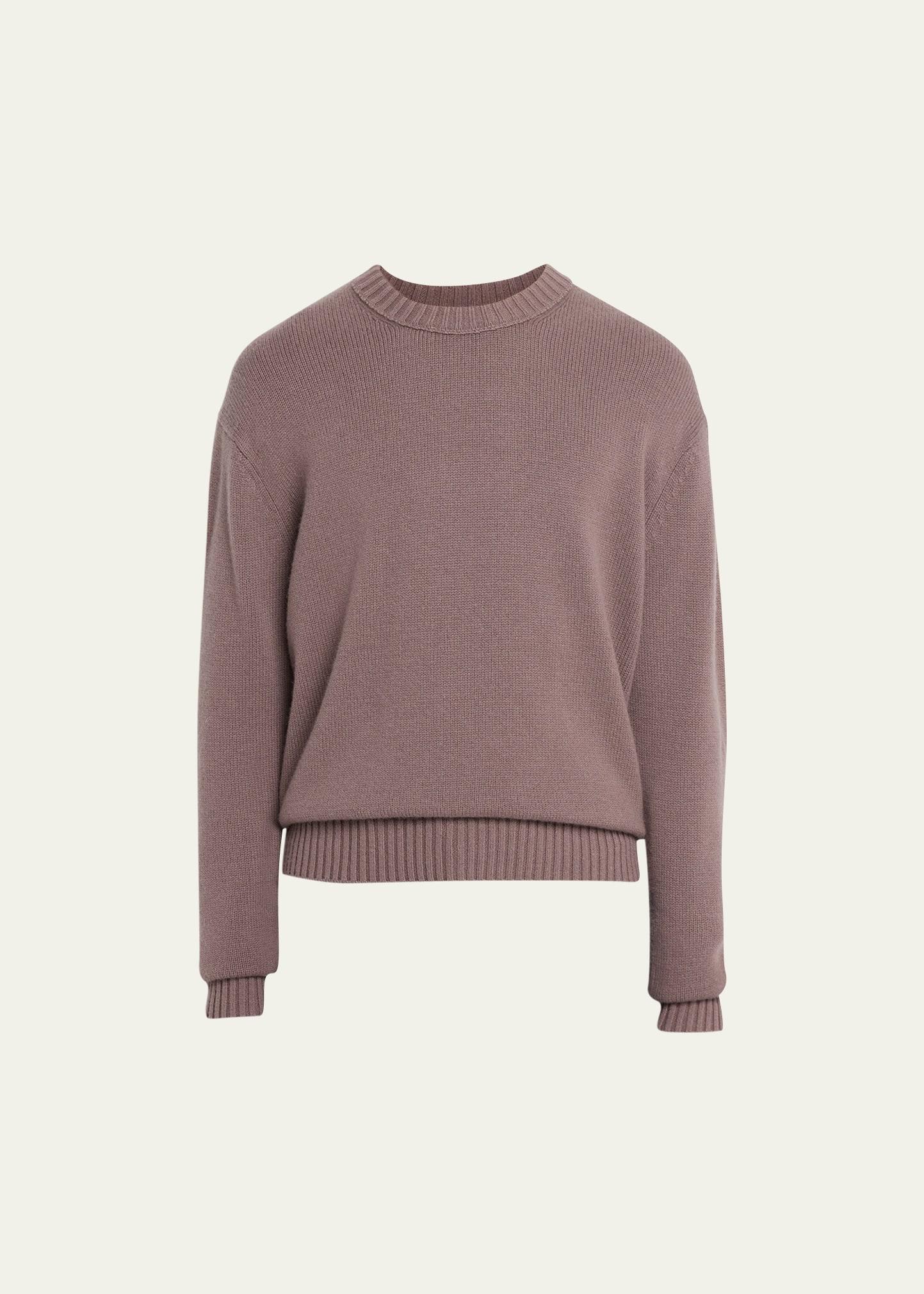 Mens Cashmere Knit Sweater Product Image