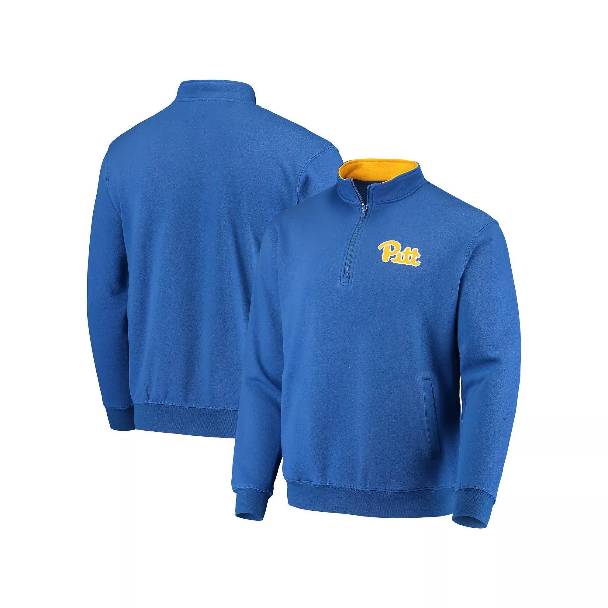 Men's Colosseum Royal Pitt Panthers Tortugas Logo Quarter-Zip Jacket, Size: 3XL, Blue Product Image