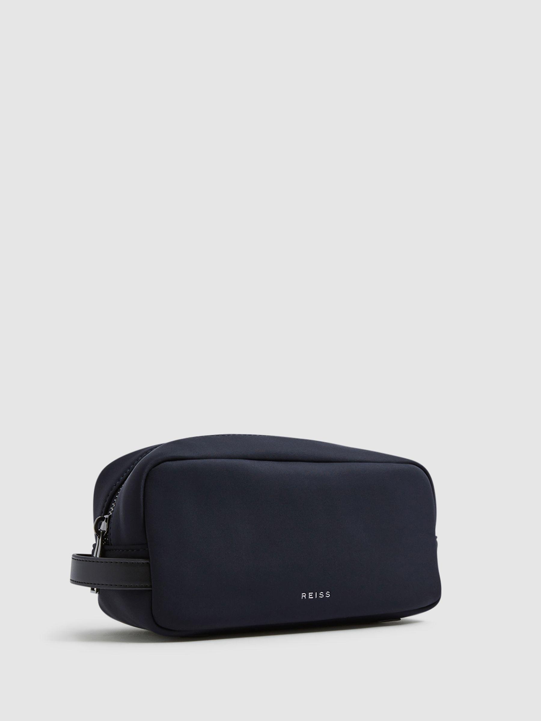 Neoprene Wash Bag in Dark Navy Product Image