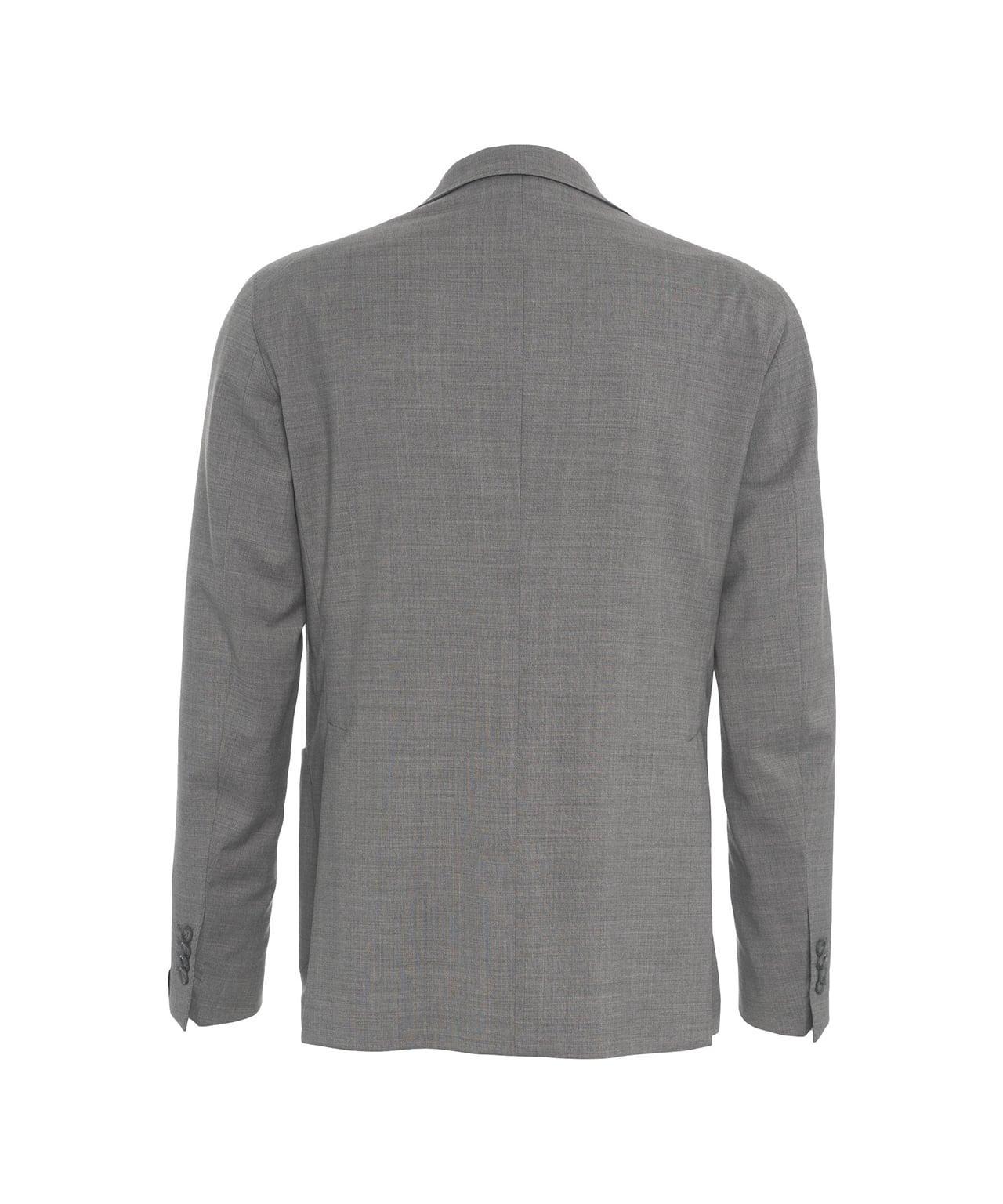 Single-breasted suit in virgin wool Product Image