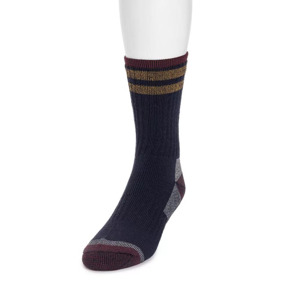 Men's MUK LUKS 8 in. Hiking Socks, Blue Product Image