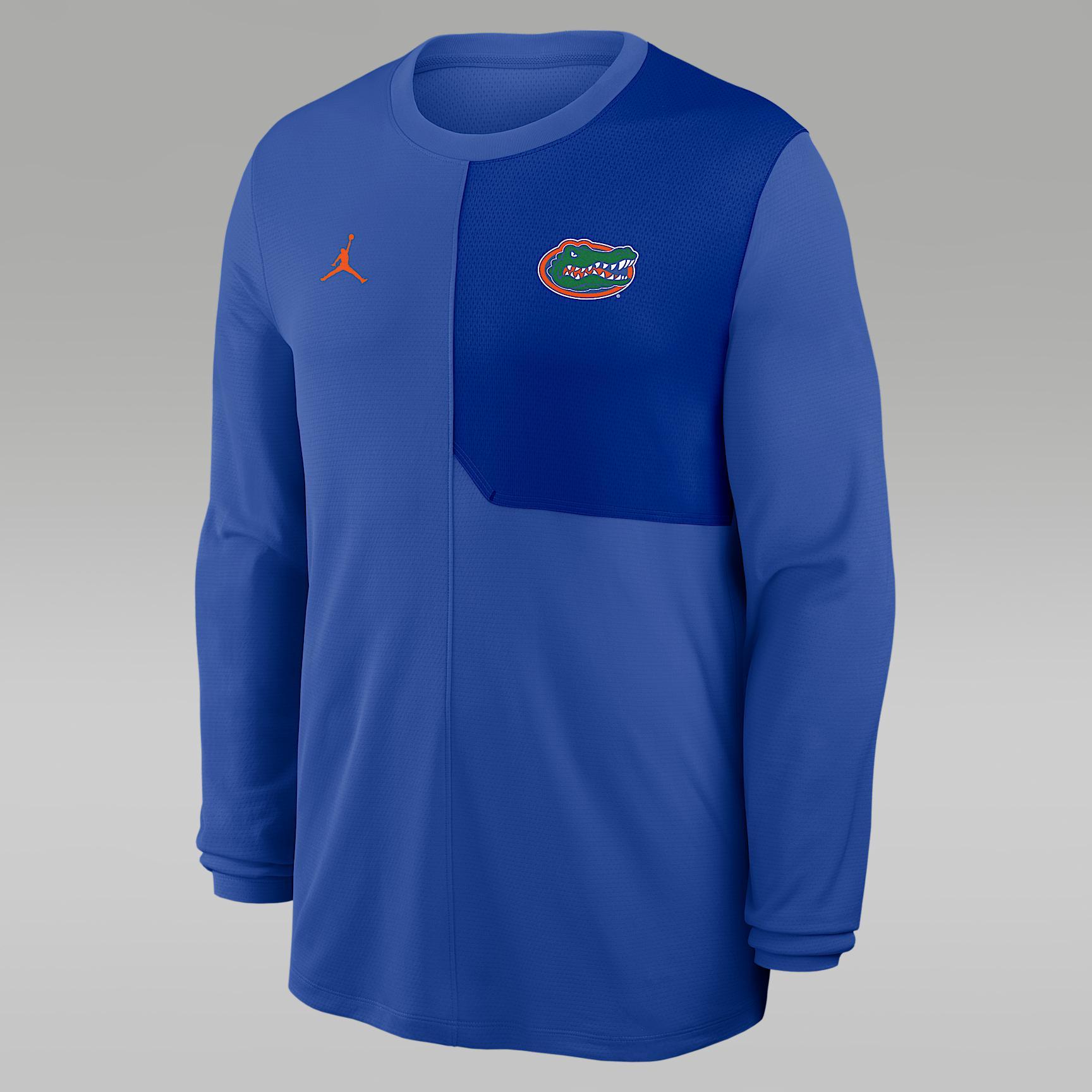 Oregon Sideline Coach Nike Men's Dri-FIT College Long-Sleeve Top Product Image