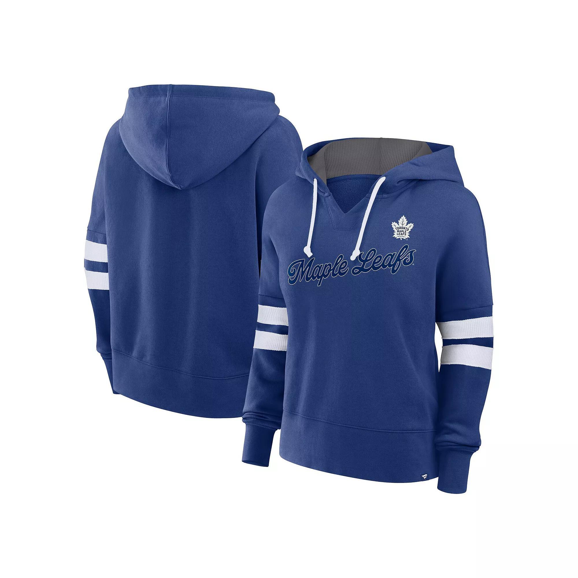 Women's Fanatics Red Chicago Blackhawks Seize Fleece Pullover Hoodie, Size: Small Product Image