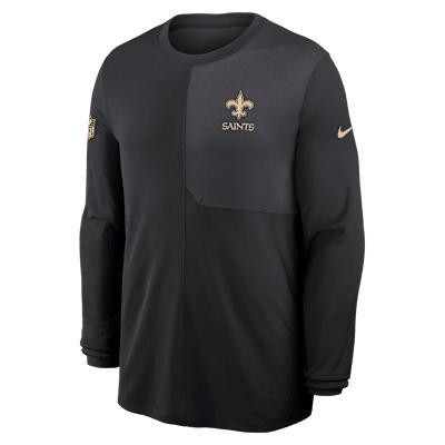 New Orleans Saints Sideline Coach Nike Men's Dri-FIT NFL Long-Sleeve Top Product Image