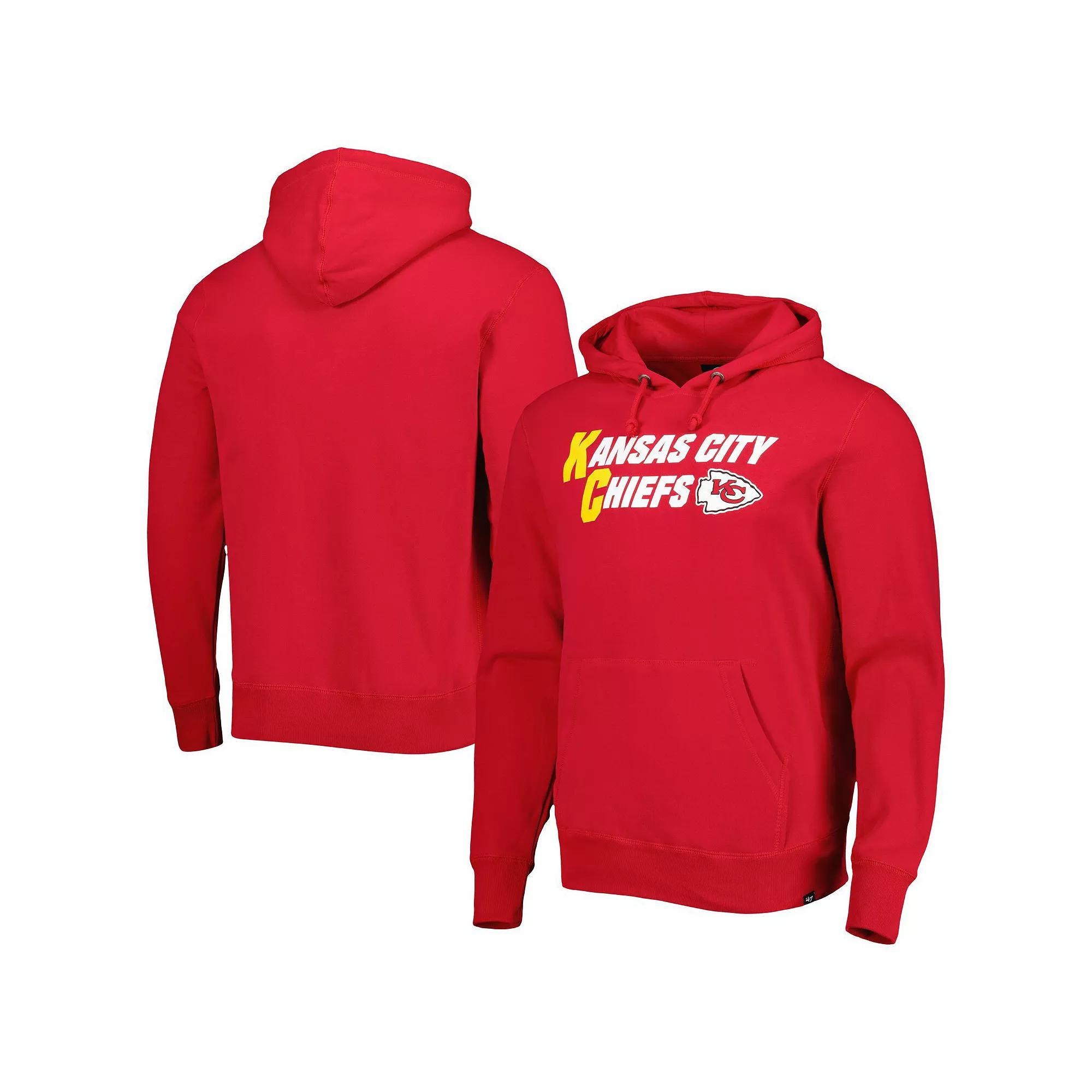 Mens 47 Kansas City Chiefs Regional Headline Pullover Hoodie Product Image