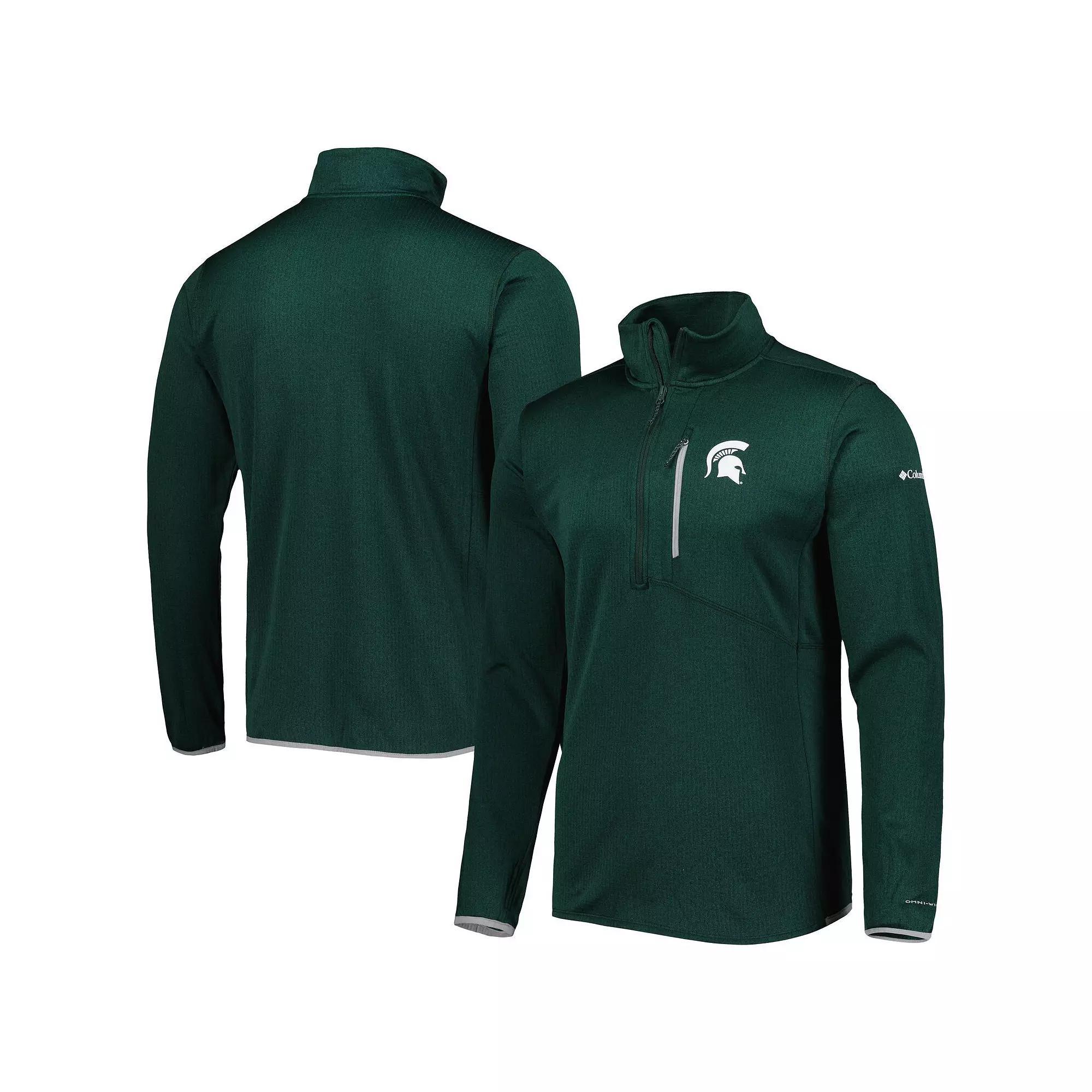 Mens Columbia Michigan State Spartans Park View Omni-Wick Half-Zip Top Product Image