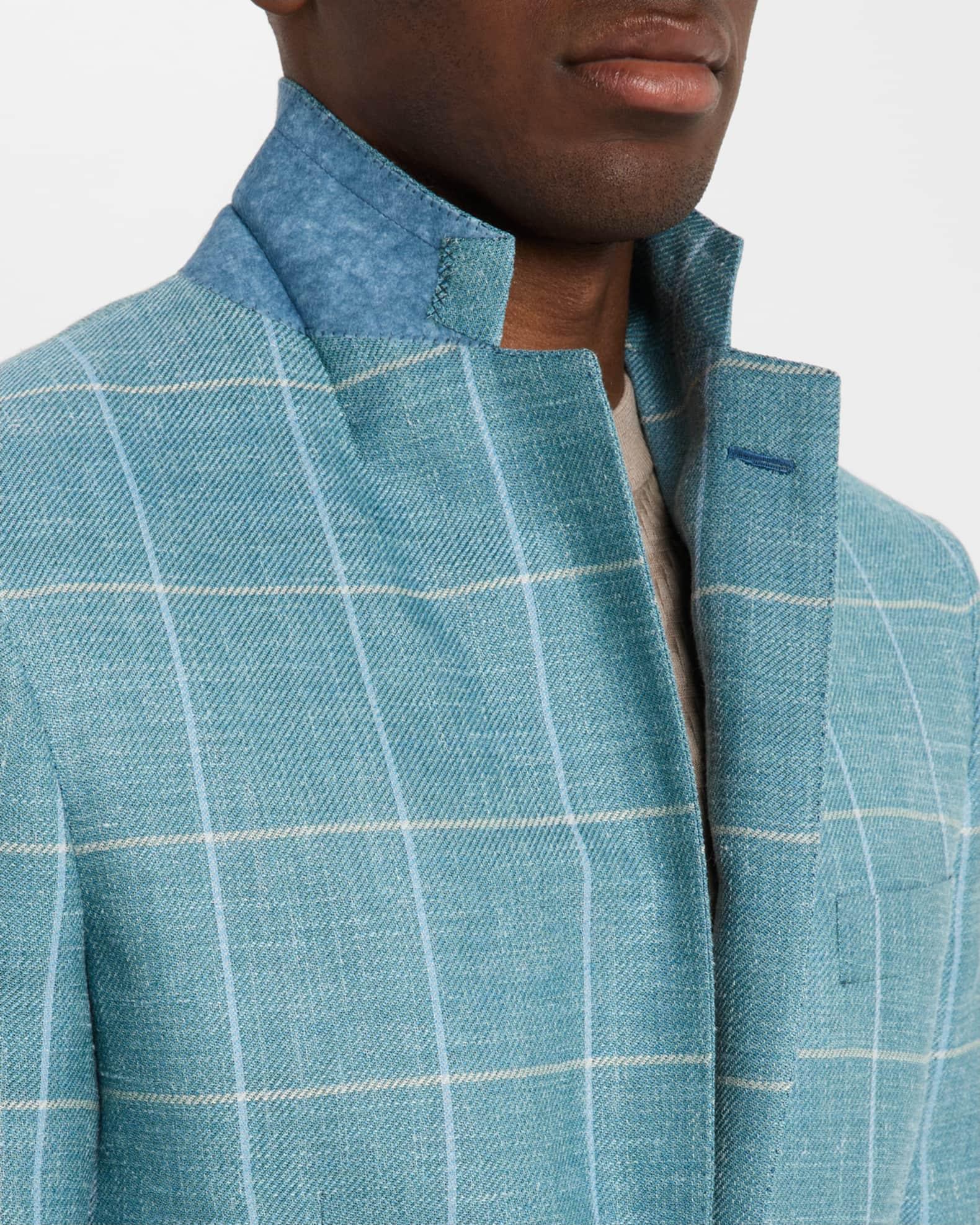 Men's Windowpane Sport Coat Product Image