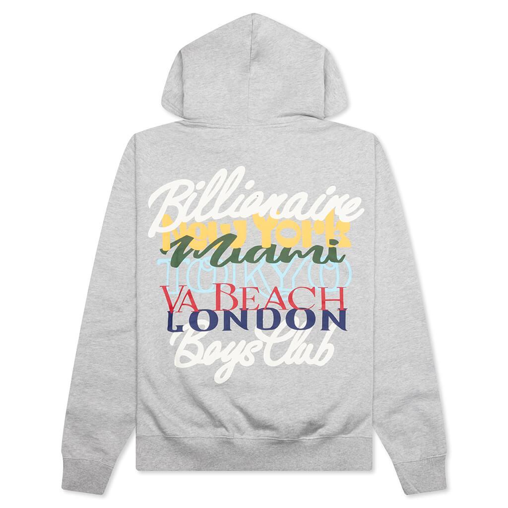 BB World Tour Hoodie - Heather Grey Male Product Image
