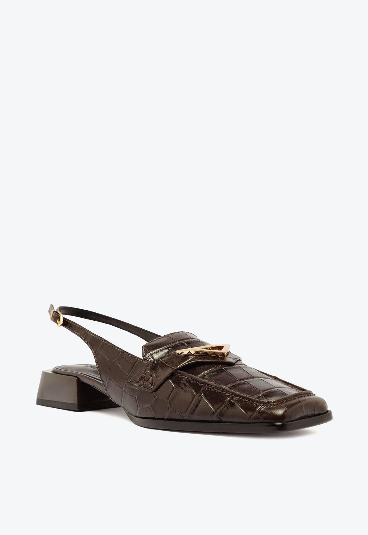 Arizona Sling Block Leather Pump Product Image
