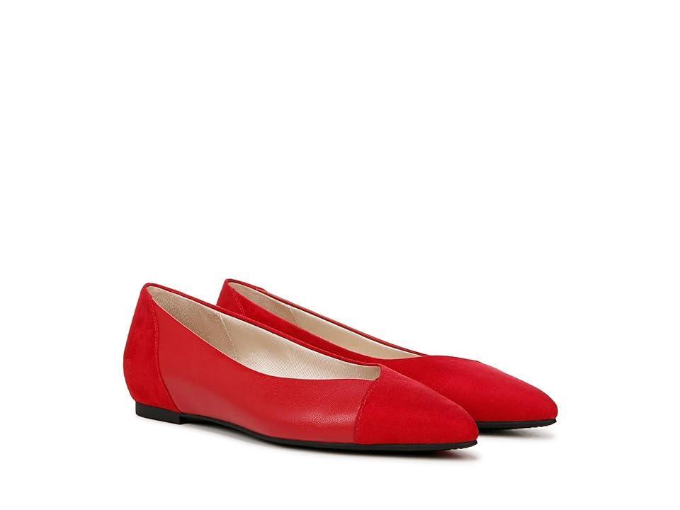 LifeStride Promise Women's Pointed Toe Flats, Size: 8.5 Wide, Red Red Product Image