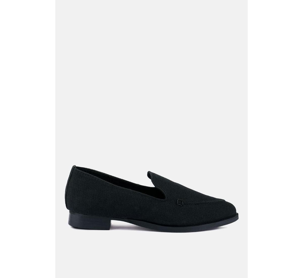 Women's Rag & Co BOUGIE Canvas Women's Loafers, Size: 10 Product Image